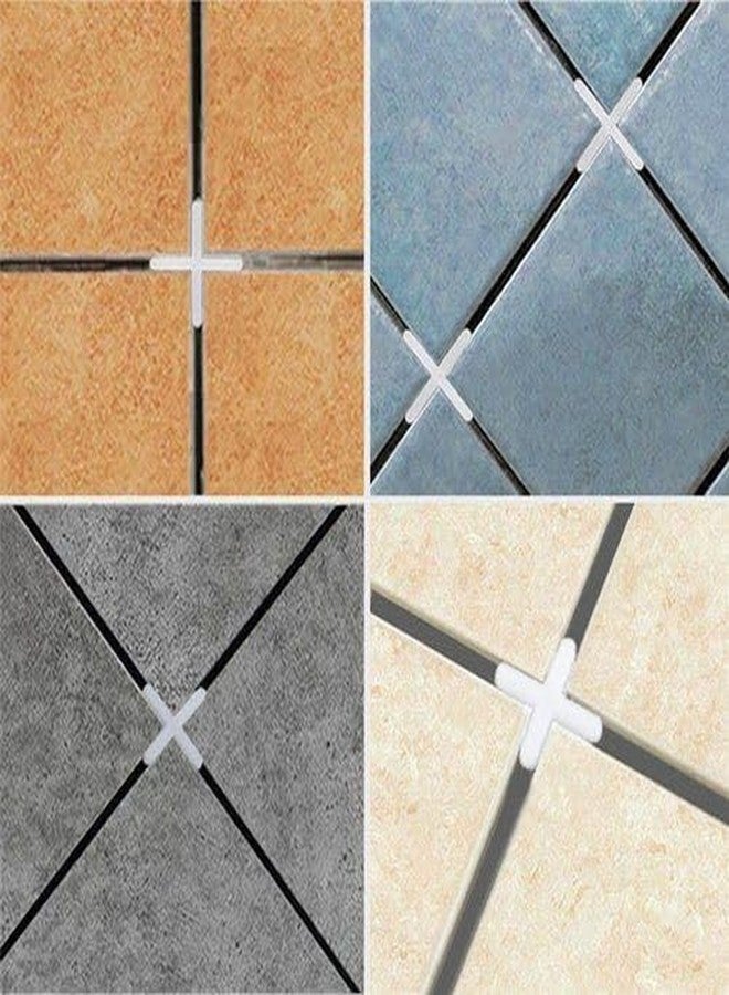 Facile® 1 MM Tile Spacers (1200 Pcs) - HDPE Cross Tile Leveling Spacers for Accurate Gap Alignment - Reusable for Wall & Floor Tiling - 12 Pack of 100 Pcs - Image 5